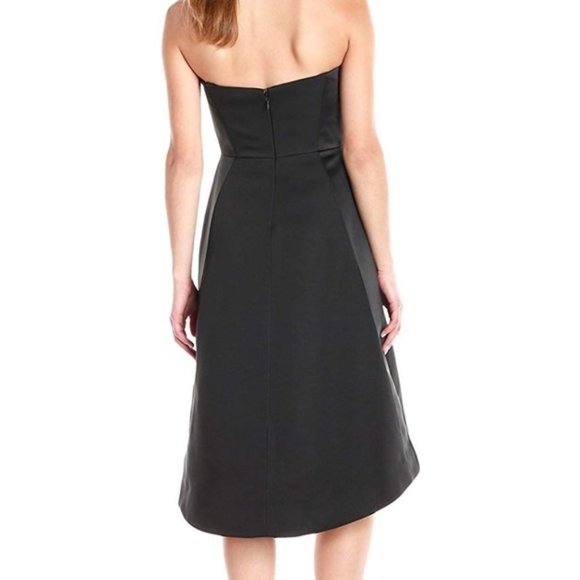Halston Heritage Fit & Flare Strapless Dress - Picture 2 of 3